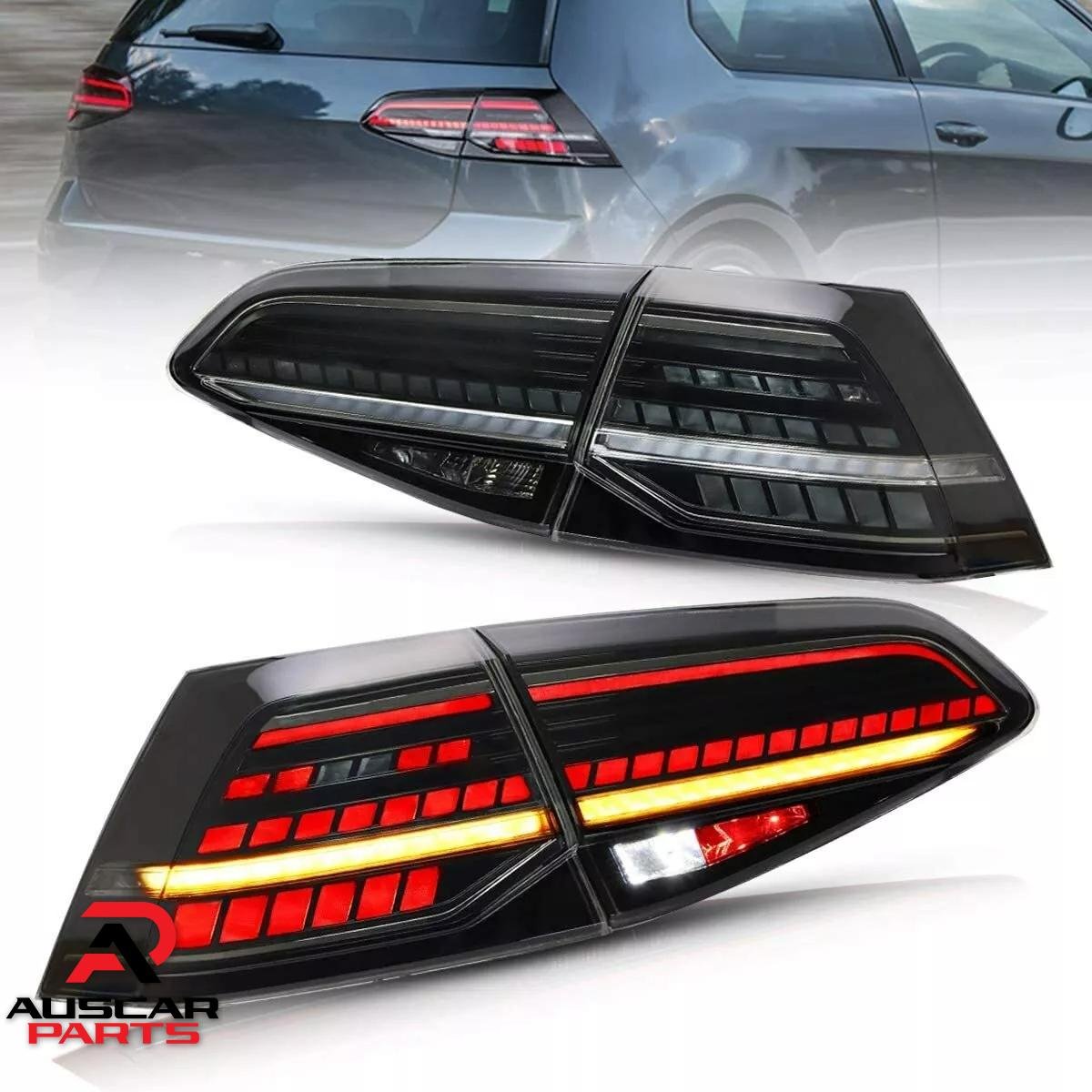 VLAND Tail Lights For Volkswagen Golf 7 / 7.5 MK7 MK7.5 2013 - 2020 Pair - Image 6