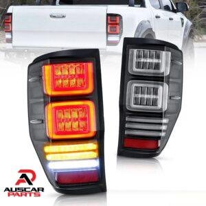 VLAND Tail Lights For Ford Ranger Raptor 2012 - 2021 PX Wildtrak T6 T7 T8 MK2 XL XLT Pair