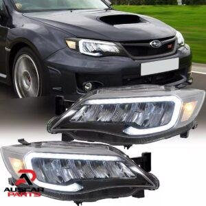 VLAND Headlights For Subaru WRX Impreza 2008 - 2013 Pair