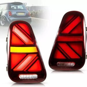 VLAND Tail Lights Clear For 2001 - 2006 BMW Mini Cooper R50 R52 R53 Pair