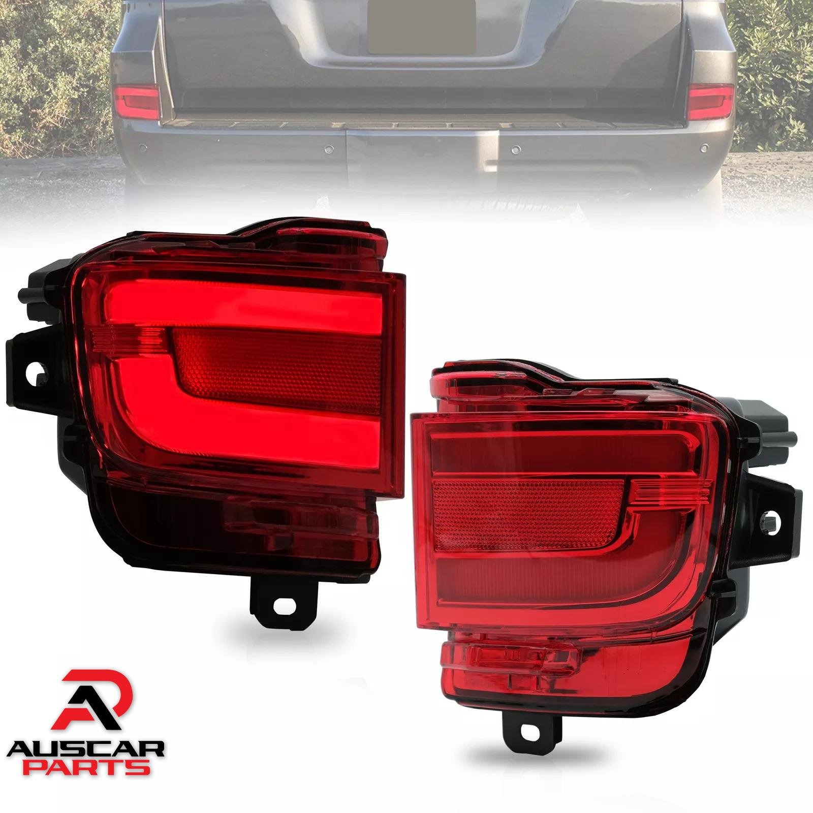 VLAND Rear Bumper Lights For Toyota Land Cruiser 2016 - 2021 Pair