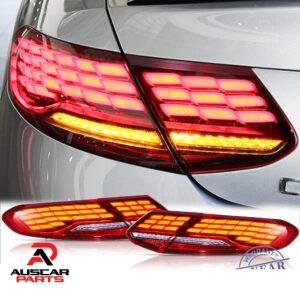 Pair VLAND Tail lights For Mercedes Benz C Class 2016-2021 with Start up Animation