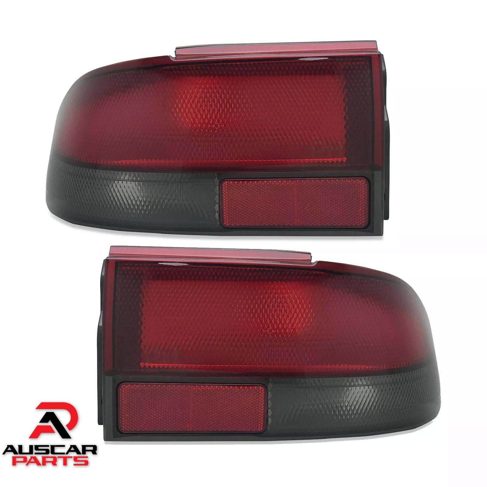 Tail Lights PAIR Red & Clear fits Holden Commodore VR - VS 1993 - 1997