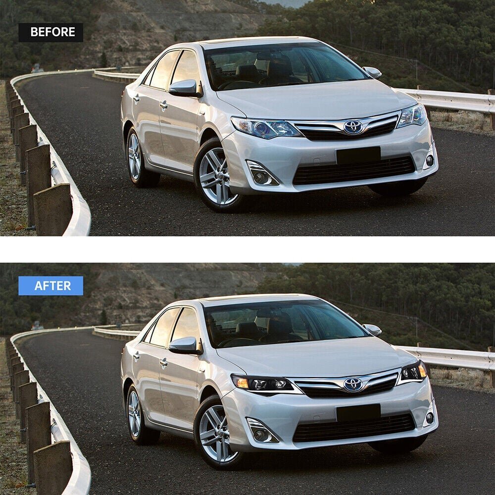 VLAND Headlights For Toyota Camry 2012 - 2014 Pair - Image 5
