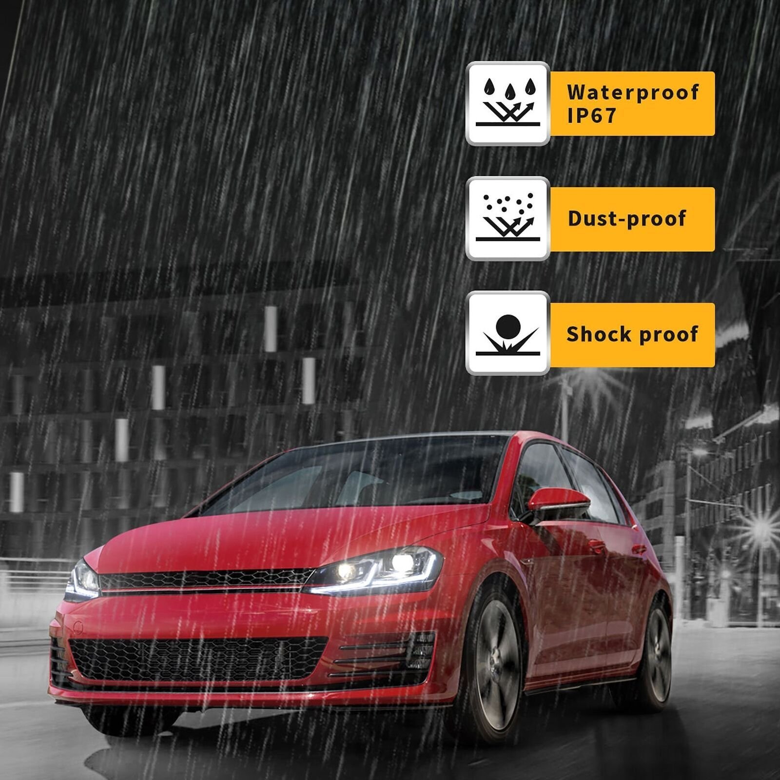 VLAND FULL LED Headlights For 2014-2017 VW Golf 7 MK7 (No Bulbs Required) - Image 9