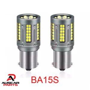 LED White Rear Reverse Bulbs BA15s 2PCS Holden Commodore VT VX VY VZ VE