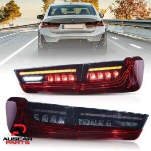 Pair Laser VLAND Tail Lights For 2019-2022 BMW 3 Series G20 G80 M3