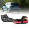 Pair smoked  VLAND Tail Lights For Mitsubishi ASX 2012 - 2018