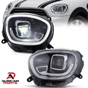 Pair  VLAND Headlights For 2017-2020 Mini Cooper Countryman F60