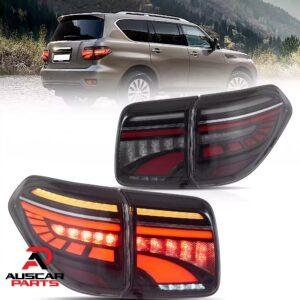 Pair VLAND Tail Lights For 2010-2022 Nissan Patrol Y62
