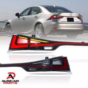 Pair VLAND Tail Lights For 2014-19 Lexus IS250 300h 350F Start-up & Sequential