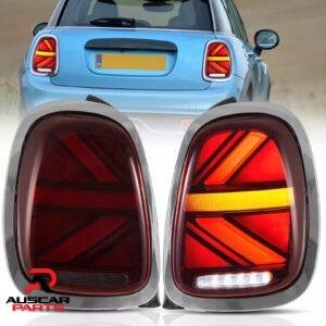 Pair LED VLAND Tail Lights For 2014-2022 Mini Cooper F55 F56 F57