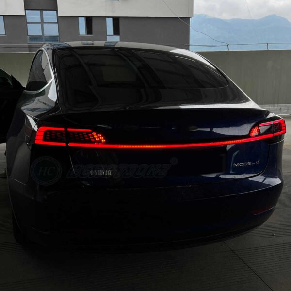 Tail Light for Tesla 2017-2021 Model 3 with Start up Animation - Image 3