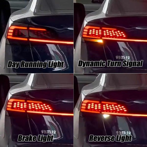 Tail Light for Tesla 2017-2021 Model 3 with Start up Animation - Image 4