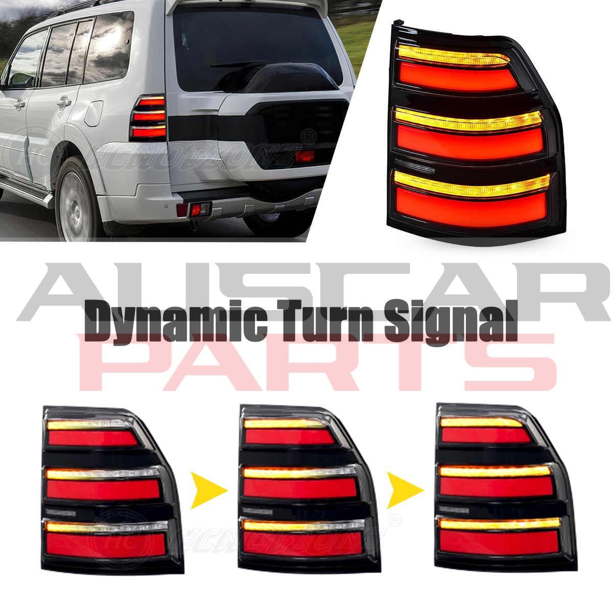Tail Lights for Mitsubishi 2006-2021 Pajero V93/V97 with DRL Start-up Animation - Image 6