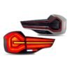 LED Tail Lights for for BMW X3 2018-2021 G01 G08 F97 with DRL & Start up Animation 2022 Look