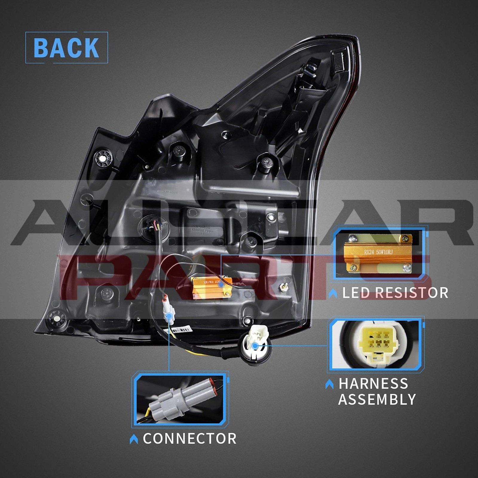 VLAND Tail Lights for 17-22 Suzuki Swift Sport 3th Gen - Image 4
