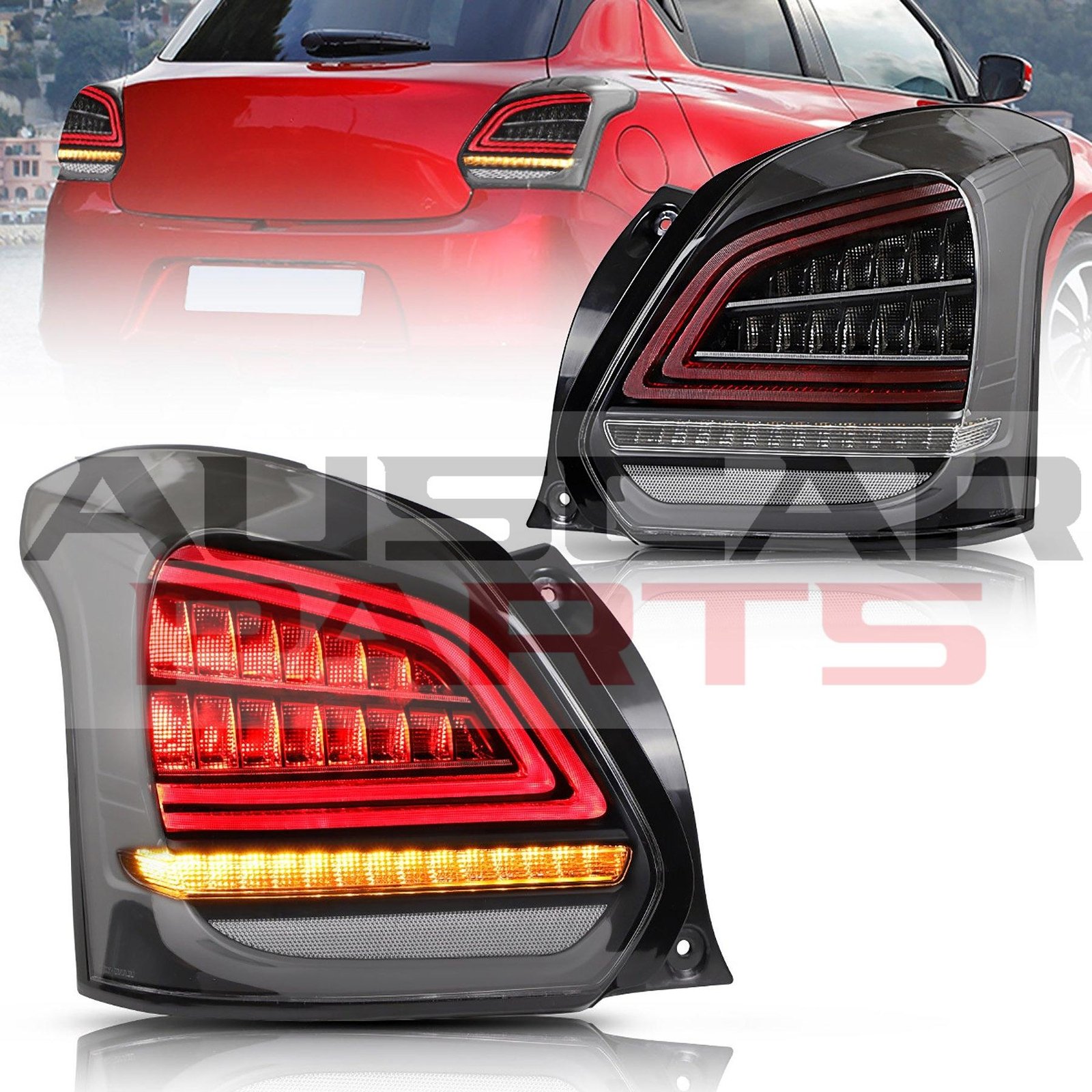 VLAND Tail Lights for 17-22 Suzuki Swift Sport 3th Gen
