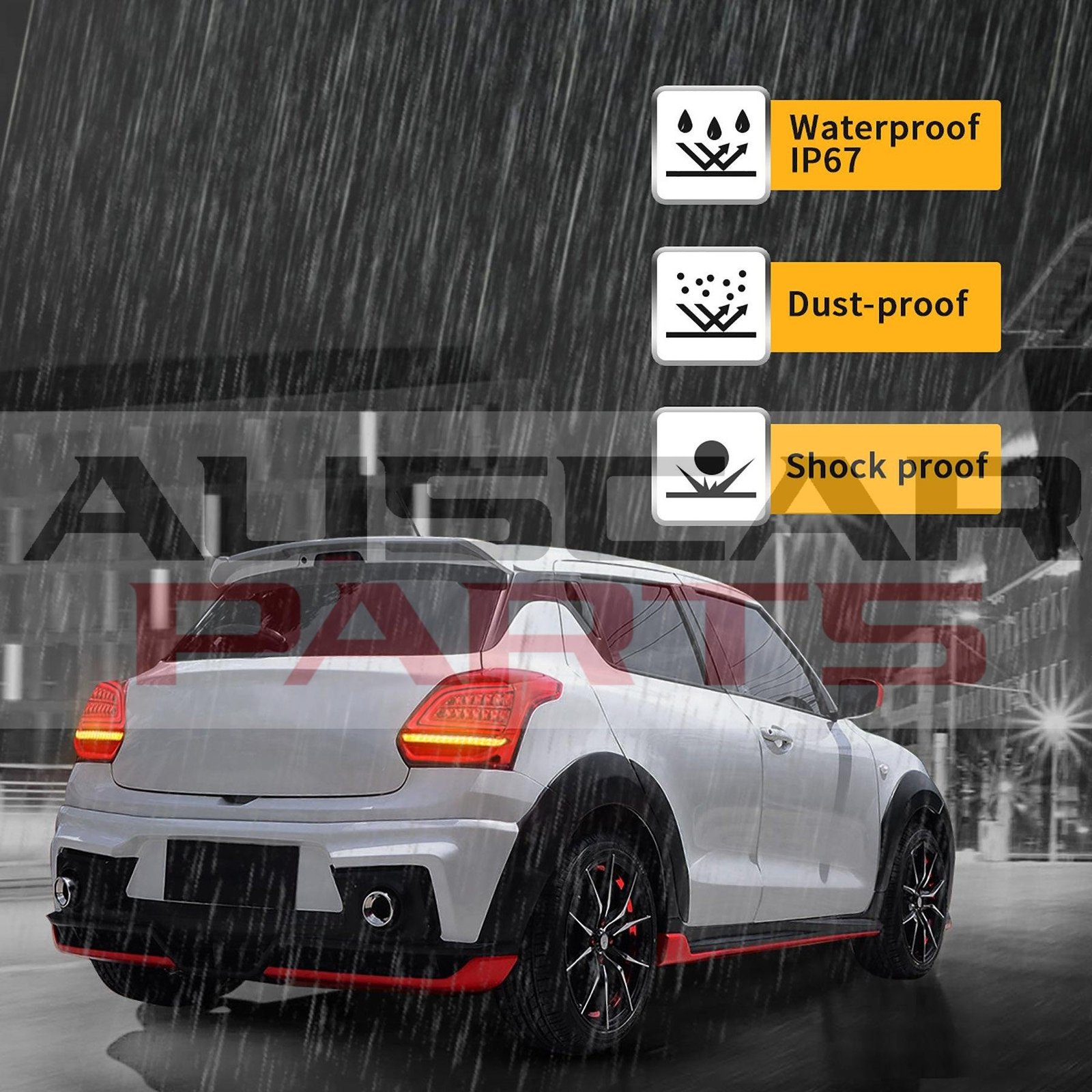 VLAND Tail Lights for 17-22 Suzuki Swift Sport 3th Gen - Image 15