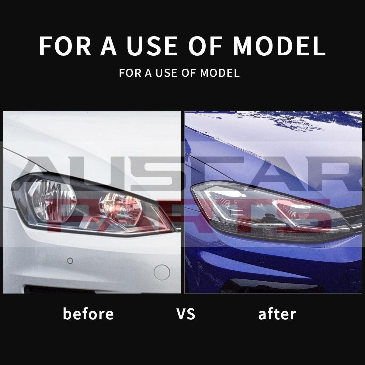 VLAND FULL LED Headlights For 2018-2021 VW Golf 7.5 MK7.5 (No Bulbs Required) - Image 2