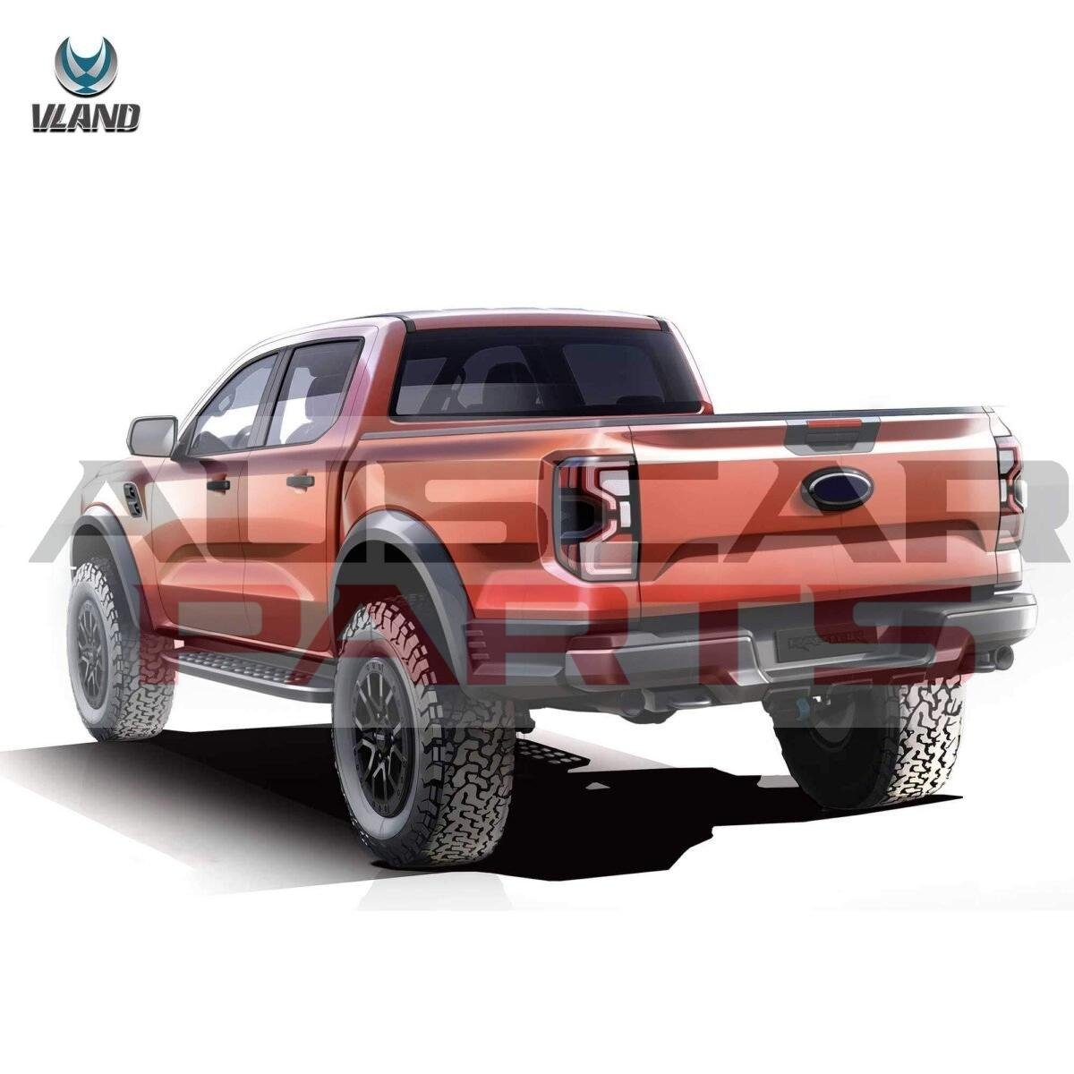 VLAND 22-25 Ford Ranger LED Tail Lights With Start-up Animation - Image 13