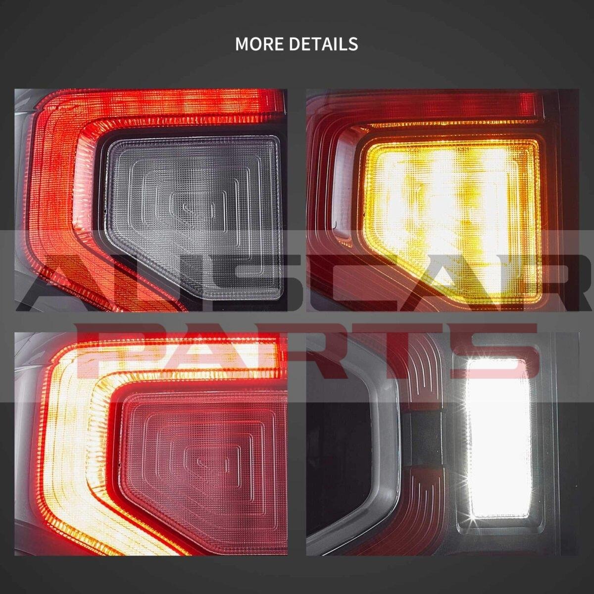 VLAND 22-25 Ford Ranger LED Tail Lights With Start-up Animation - Image 16