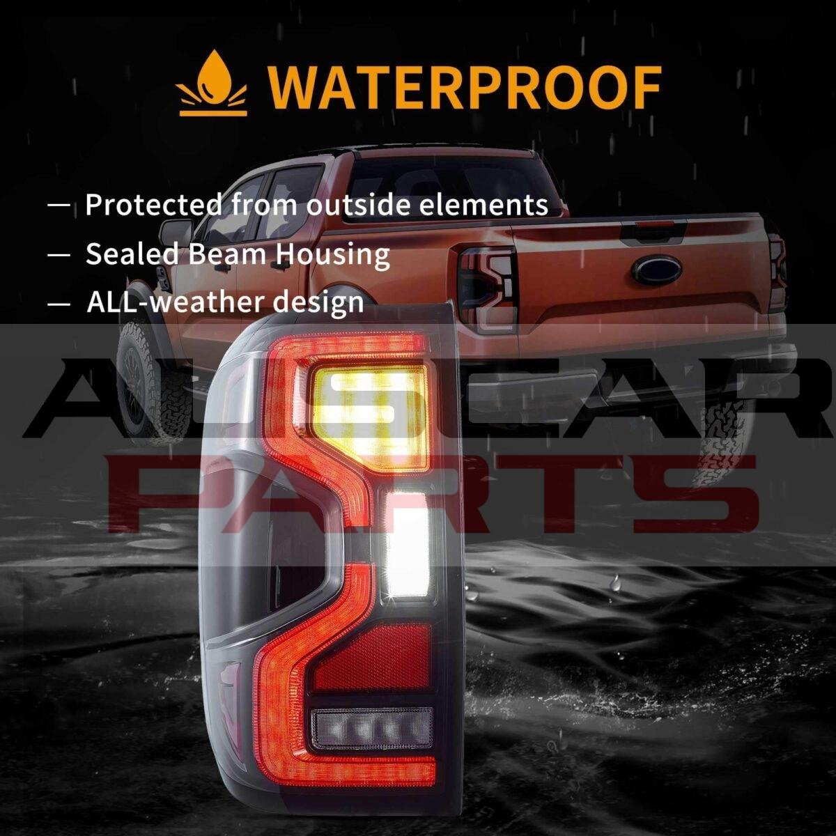 VLAND 22-25 Ford Ranger LED Tail Lights With Start-up Animation - Image 17