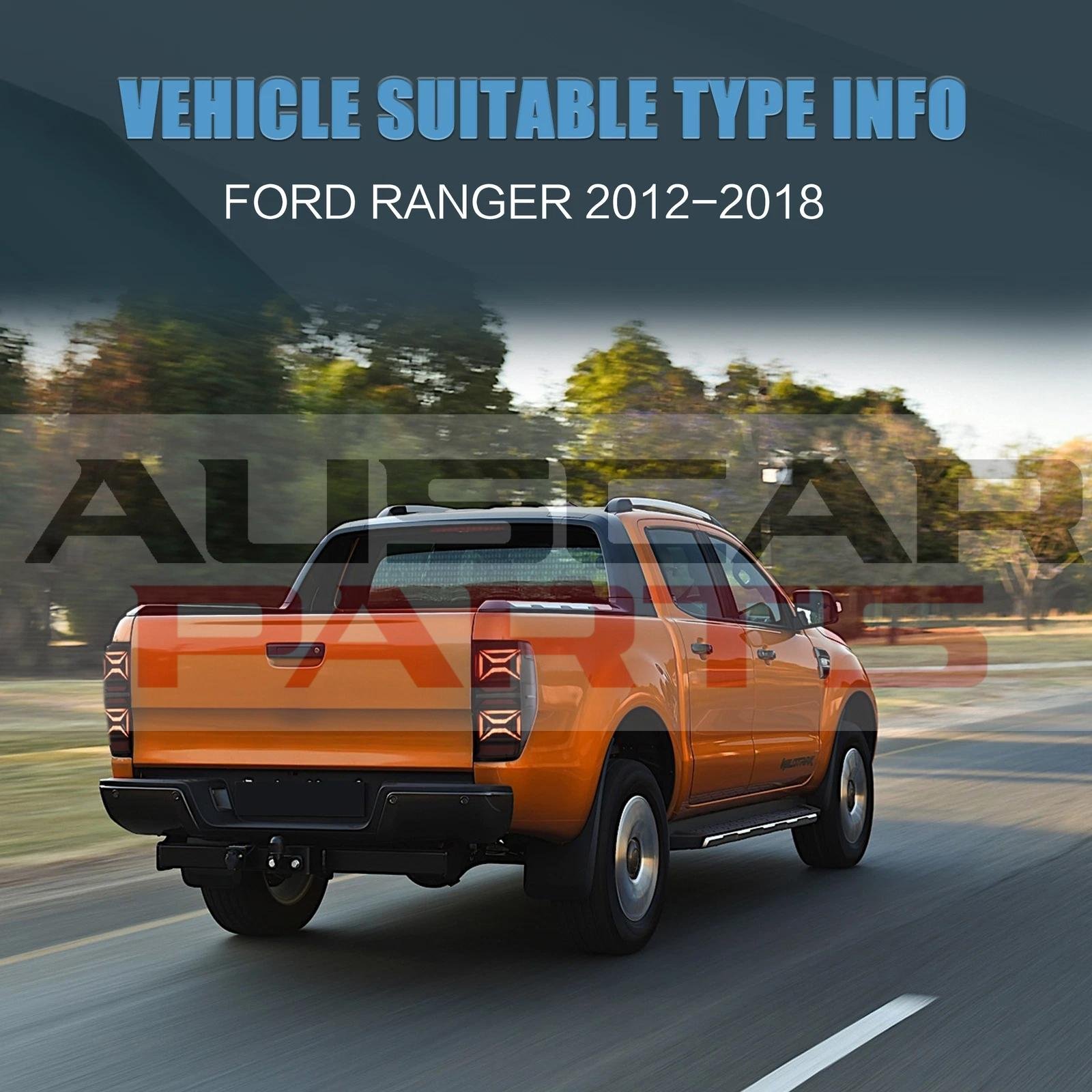 VLAND Tail Lights LED For Ford Ranger PX MKII Base XL 2012-2018 With Sequential - Image 6