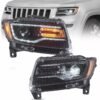 Head lights For Jeep Grand Cherokee 2011 - 2013