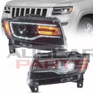 Head lights For Jeep Grand Cherokee 2011 - 2013