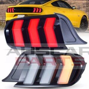 VLAND Tail Lights 2015-2023 Ford Mustang S550 Upgrade W/5 Modes LED Turn Signals