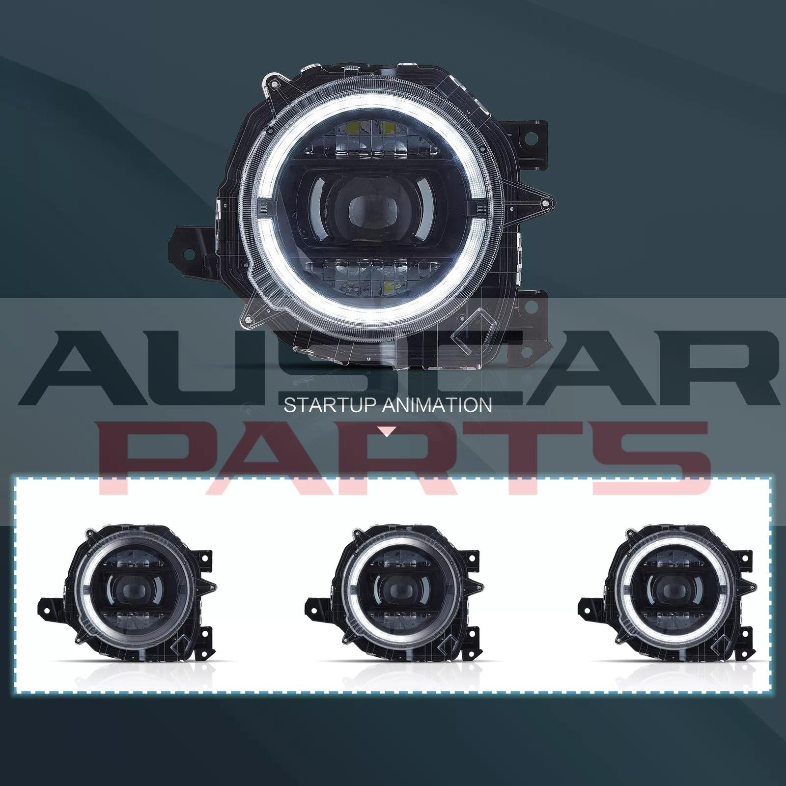 VLAND Headlights for 19-23 Suzuki Jimny Full LED Dual Beam Projector Upgrade - Image 4