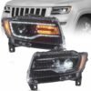 Head lights For Jeep Grand Cherokee 2011 - 2013