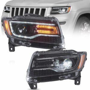 Head lights For Jeep Grand Cherokee 2011 - 2013