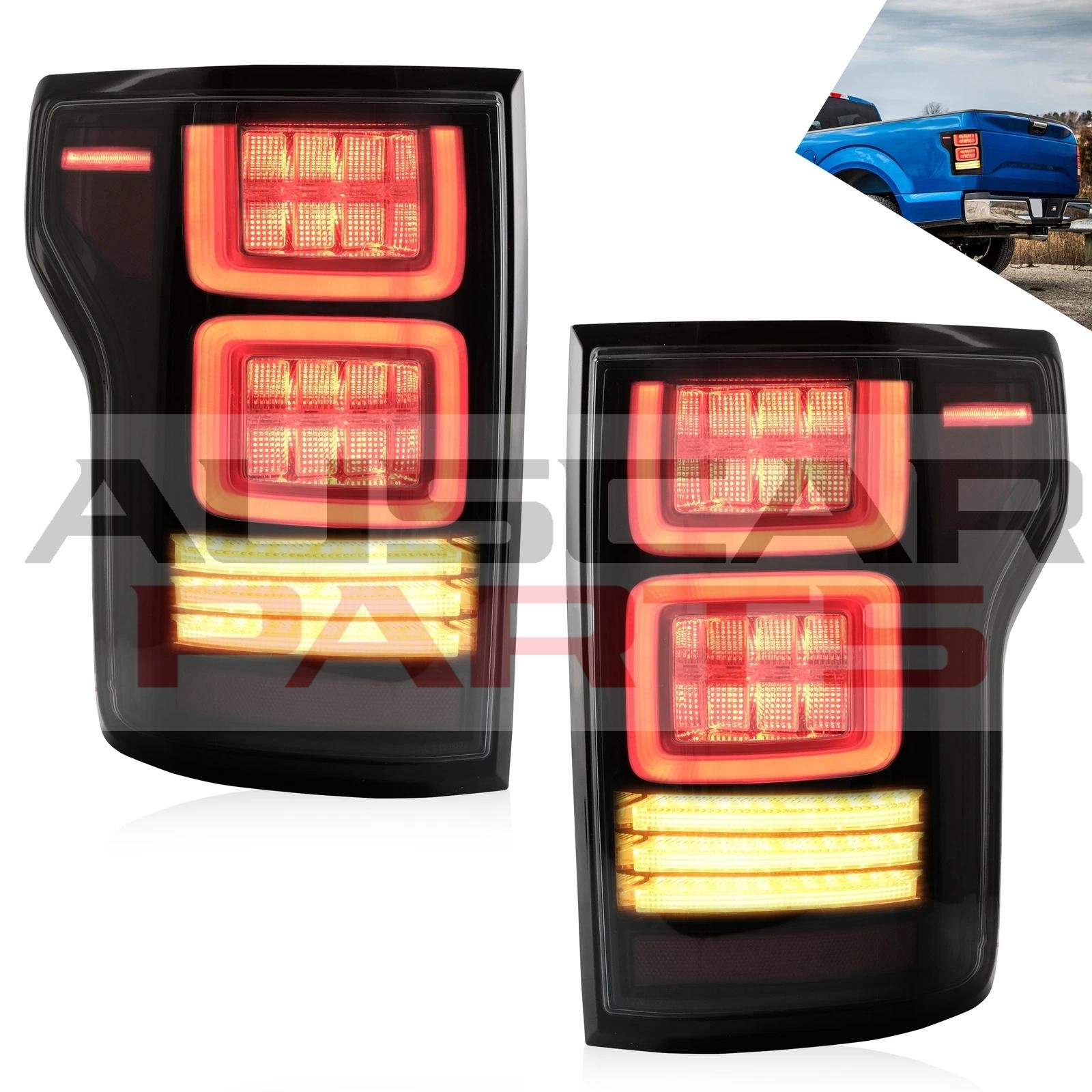 VLAND Tail Lights for Ford F150 15-20 13th Gen (P552) With Sequential Turn Signal - Image 11