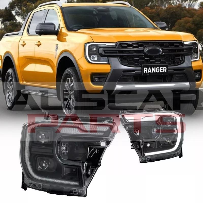 VLAND Full LED Headlights w/Sequential For Ford Ranger PX T9 2022-2025 Lamp Pair
