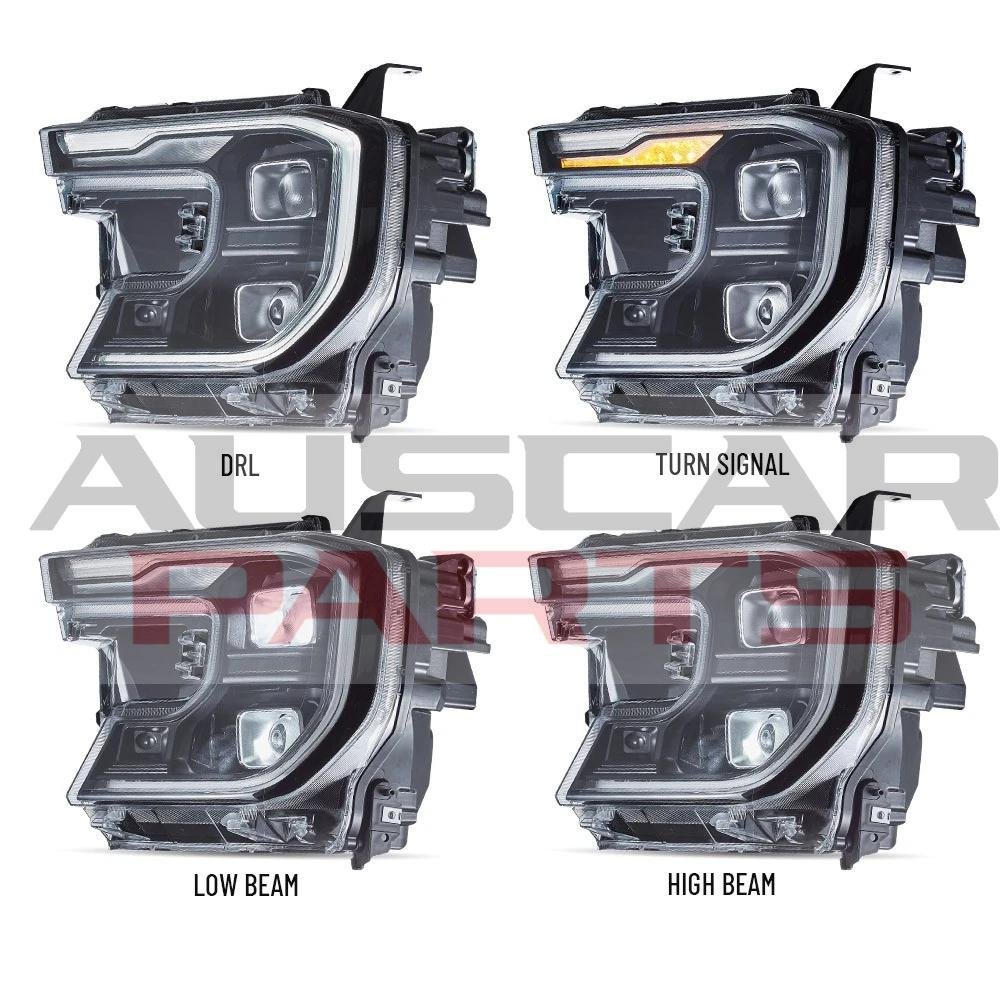VLAND Full LED Headlights w/Sequential For Ford Ranger PX T9 2022-2025 Lamp Pair - Image 4