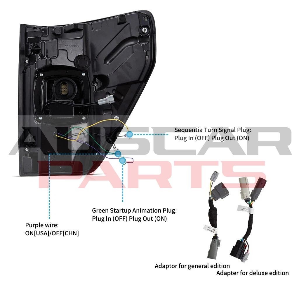 VLAND Tail Lights for 21-24 Ford F150 - Image 17