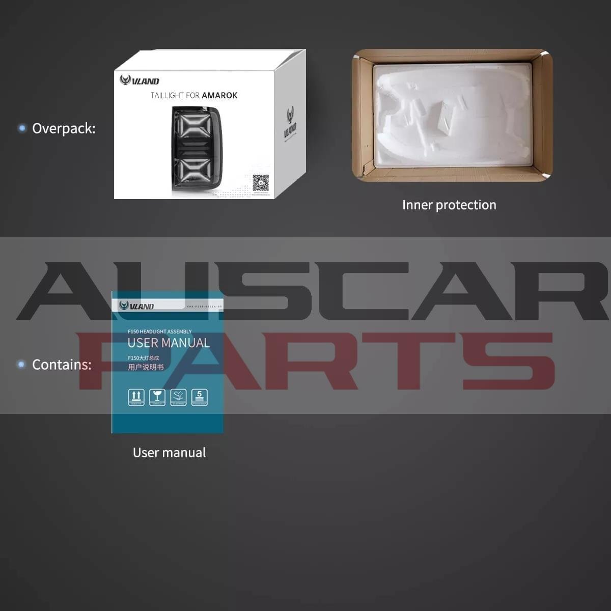 VLAND Tail Lights for 10-22 Volkswagen Amarok - Image 10