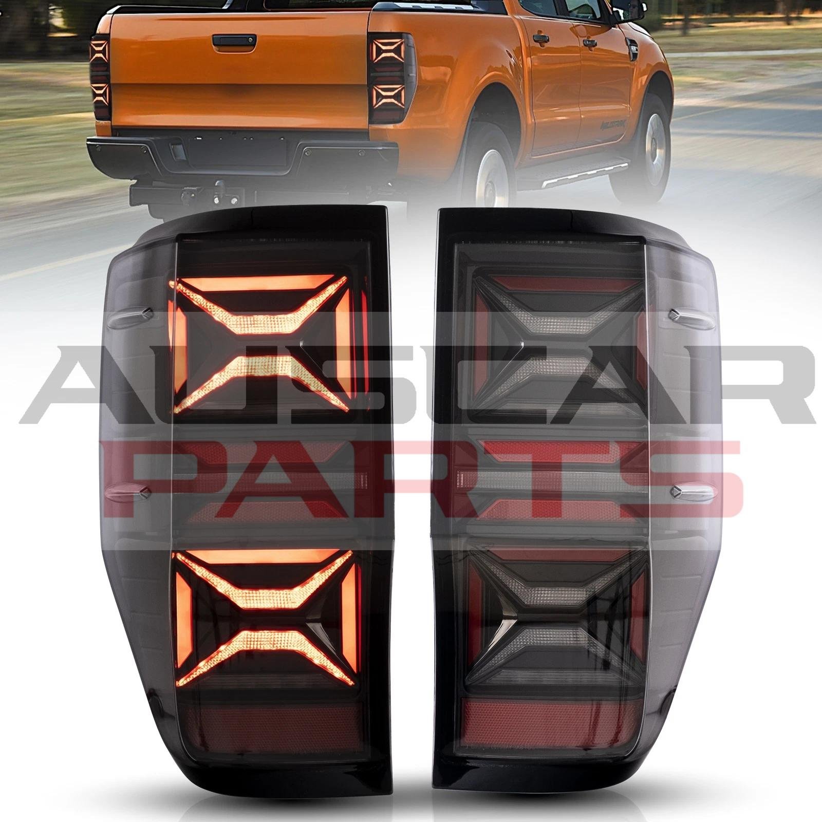 VLAND Tail Lights LED For Ford Ranger PX MKII Base XL 2012-2018 With Sequential
