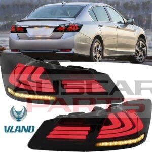 VLAND LED Tail Lights for 13-17 Honda Accord 9th Gen Sedan
