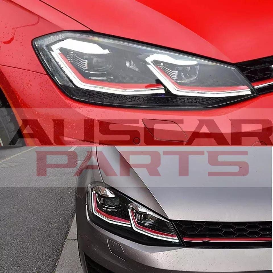 VLAND FULL LED Headlights For 2018-2021 VW Golf 7.5 MK7.5 (No Bulbs Required) - Image 8