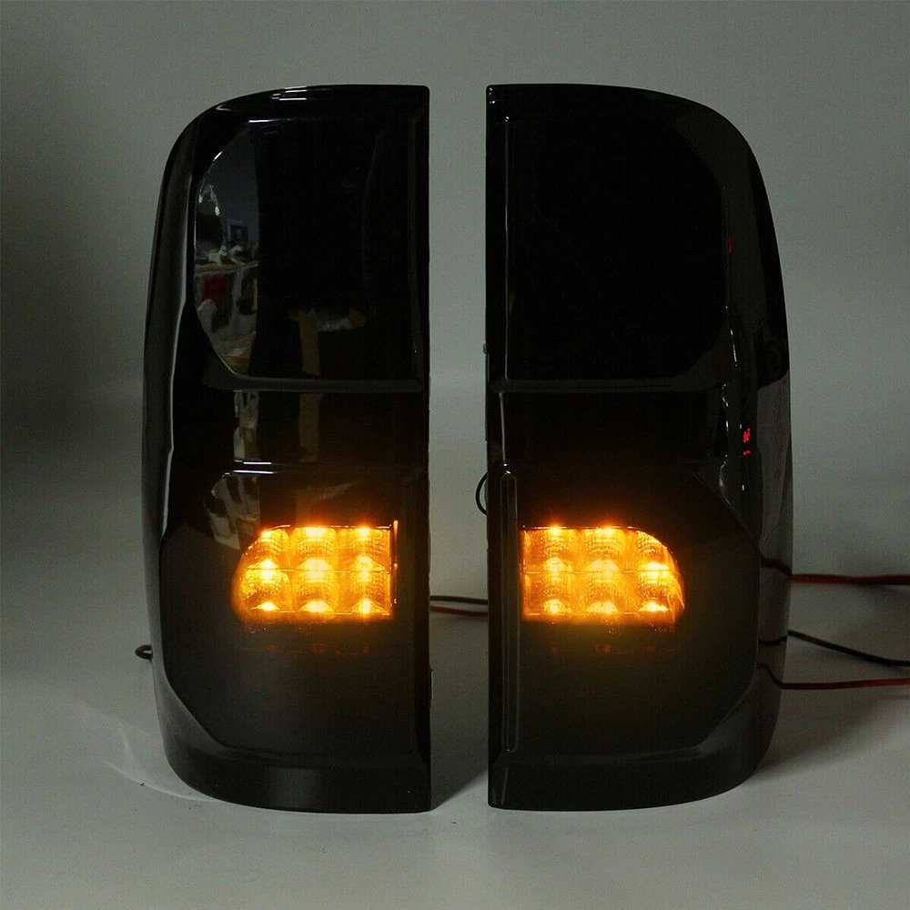 Toyota Hilux N70 Smoked Tail Lights 2004 - 2014 Pair - Image 10