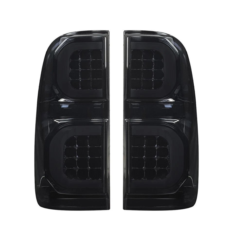 Toyota Hilux N70 Smoked Tail Lights 2004 - 2014 Pair - Image 13