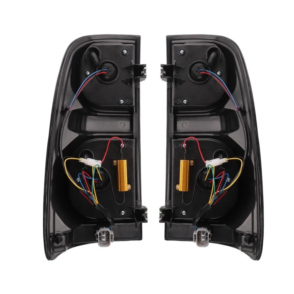 Toyota Hilux N70 Smoked Tail Lights 2004 - 2014 Pair - Image 14