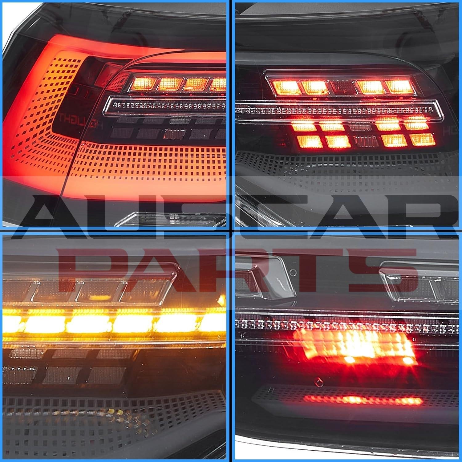 Pair VLAND Tail Lights for Golf MK8 Hatchback 2020 - 2023 - Image 14