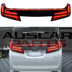 Tail Lights for Toyota Alphard AH30 2019-2023 with DRL & Star up Animation LED