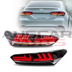 Tail Lights for Toyota Camry 2018-2023 DRL Start up Animation LED Rear Back Lamps Assembly LE Ascent SX XV70