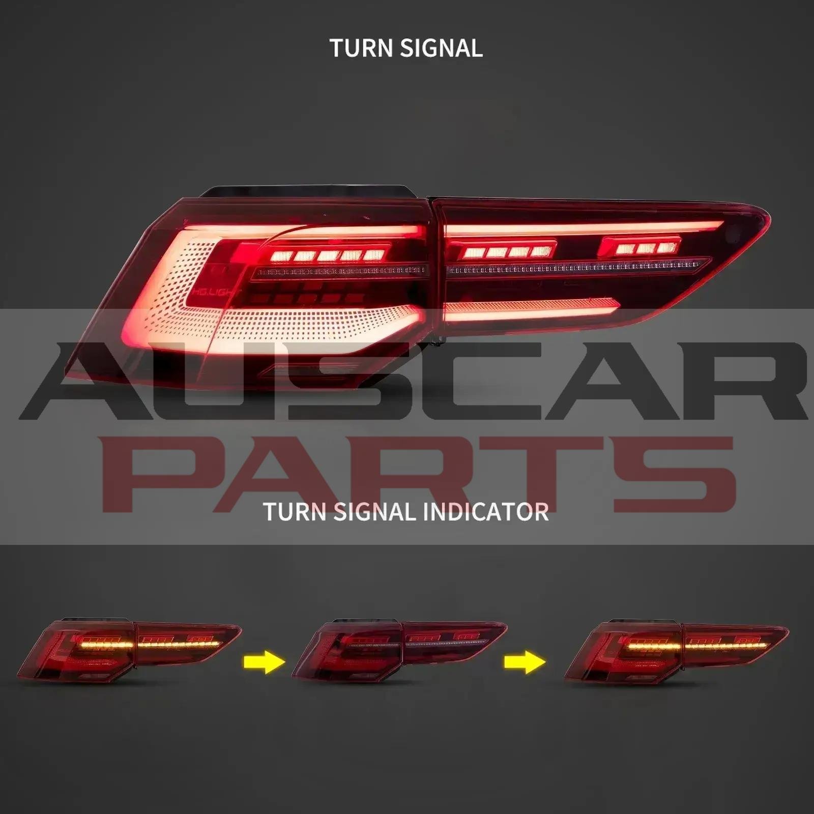 Pair VLAND Tail Lights for Golf MK8 Hatchback 2020 - 2023 - Image 3