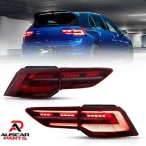 Pair VLAND Tail Lights for Golf MK8 Hatchback 2020 - 2023